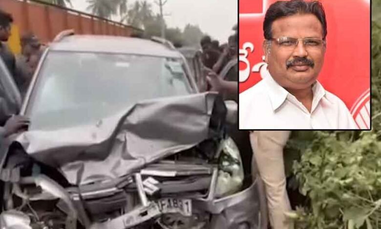 Tragic Road Accident Claims the Life of Andhra Pradesh MLC