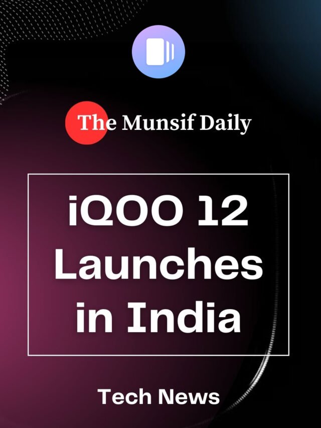 iQOO 12 Launches in India: The First Smartphone with Snapdragon 8 Gen 3