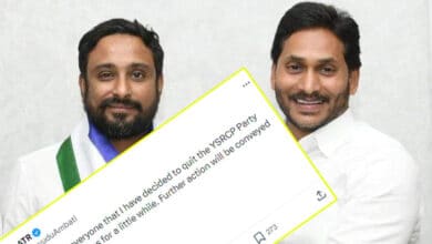 Ten days after joining YSRCP, ex cricketer Ambati Rayudu quits politics