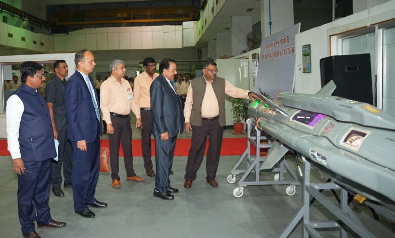 Indigenously developed Astra missile flagged off at BDL Hyderabad
