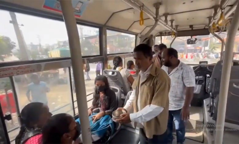 Auto Drivers Beg as Women Get Free Bus Rides: Unique Protest in Medchal Highlights their Economic Struggle