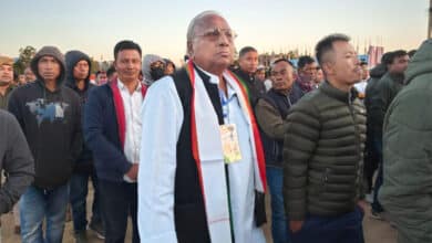 Senior Congress Leader Mr. V. Hanumantha Rao Joins Bharat Jodo Nyay Yatra in Khongjom Thoubal, Manipur