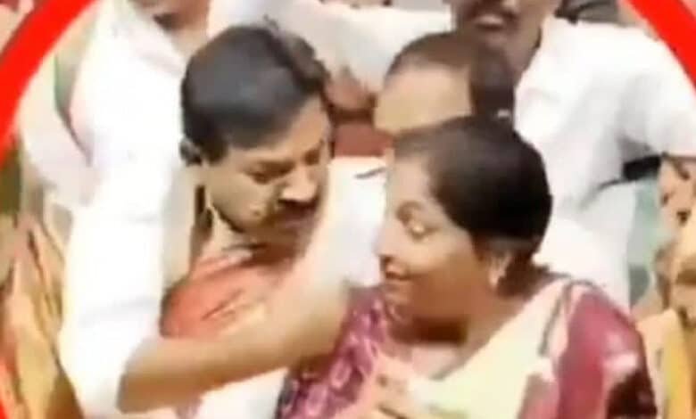 Telangana Congress MLA faces flak for inappropriate behaviour with woman