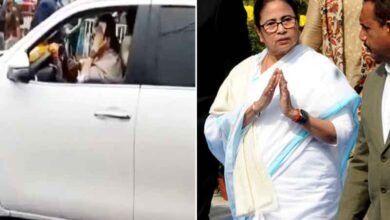 Mamata Banerjee Injured as Her Vehicle Brakes Suddenly