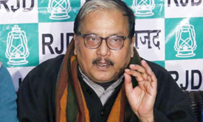 Manoj Jha States Pran Pratistha Ceremony as an Event Linked to BJP and RSS