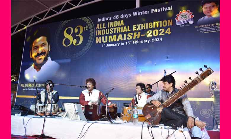 Ustad Nizam Ali Khan Mesmerizes Hyderabad at Numaish with Soulful Ghazals