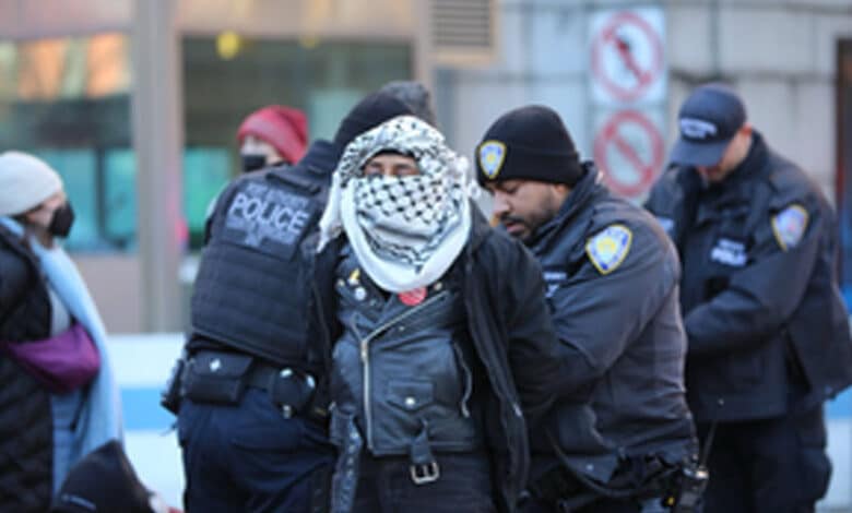 320 pro-Palestinian protesters arrested in NY after staging demonstration