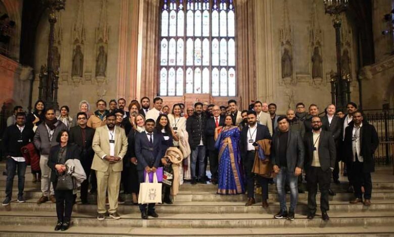 Telangana CM Revanth Reddy Advocates Strengthening Democracy in Address to Indofil British Members of Parliament at Westminster