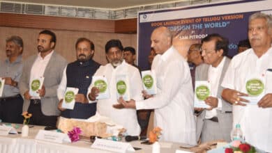 Telugu Version of Sam Pitroda's "Redesign The World" Unveiled in a Grand Launch Event