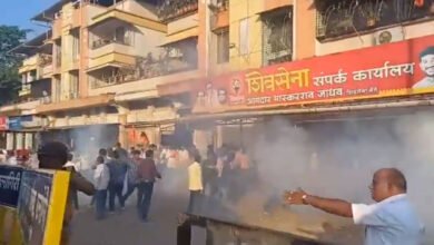 BJP-Shiv Sena (UBT) clashes, Uneasy calm in Ratnagiri; Maha Police book over 350