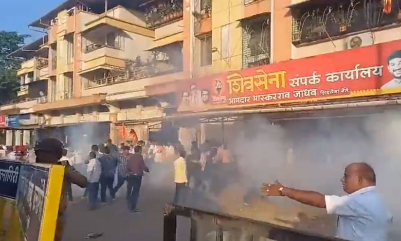 BJP-Shiv Sena (UBT) clashes, Uneasy calm in Ratnagiri; Maha Police book over 350