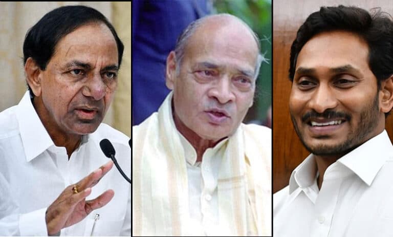 Ns Rao KCR and Jagan Hail Bharat Ratna Award for Narasimha Rao