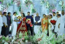 Kharge attends wedding reception of Sharmila's son