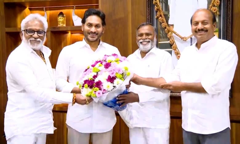 YSRCP announces candidates for three Rajya Sabha seats