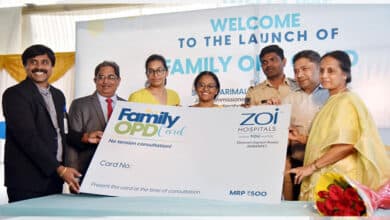 Unique Family OPD card launched at Zoi Hospitals