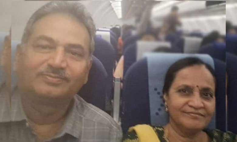 Husband Murdered in front of eyes, wife dies in shock