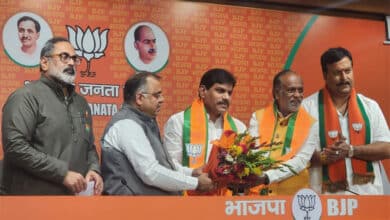 One more shock to BRS; Zaheerabad MP BB Patil joins BJP