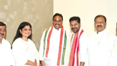 BRS MLA joins Congress ahead of LS polls