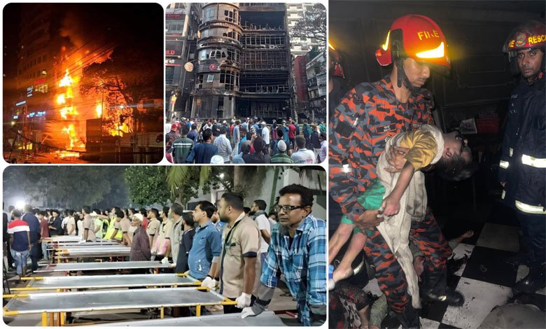 Death toll in Bangladesh building fire rises to 45