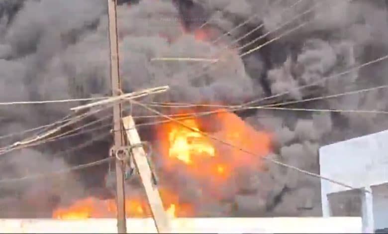 Fire breaks out at oil refining facility in Vijayawada