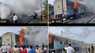 Mumbai-Gorakhpur Godan Express bogie catches fire in Nashik, no casualties