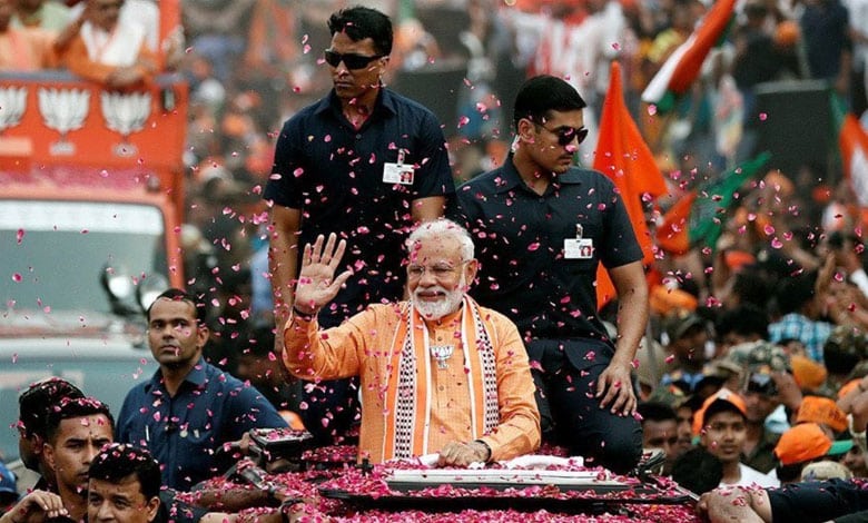 PM Modi to hold roadshow in Hyderabad on Friday