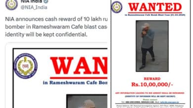 B'luru cafe blast: NIA releases photo of suspected bomber, announces Rs 10 lakh reward