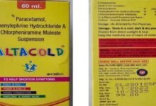 DCA Seizes Altacold Medicine for False Claims of Treating Fever