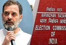 EC sends notice to Cong over poll code violation by Rahul Gandhi, seeks reply by April 29
