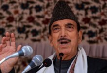 Omar Abdullah comes to J-K as tourist, has apathy for people's concerns: Azad