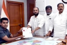 Congress Leader Sameer Waliullah Files Nomination for Hyderabad Lok Sabha Seat