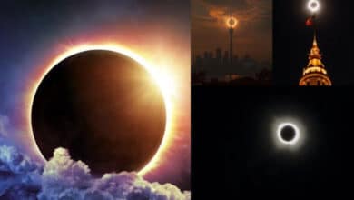 Toronto, other Canadian cities go dark as millions watch total solar eclipse: Videos