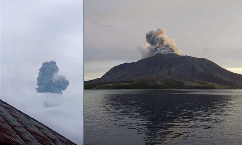 Indonesia's Ibu volcano erupts, ash up to 3.5 km