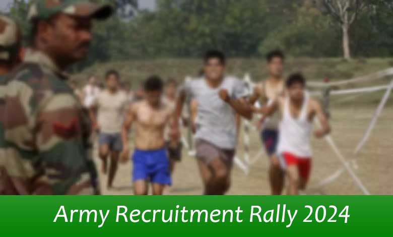 Army recruitment rally in Secuderabad on June 20