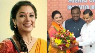 Actress Rupali Ganguly joins BJP