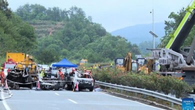 Death toll in China road collapse mounts to 48