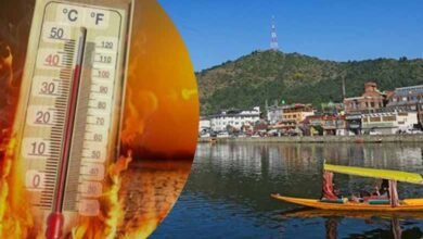 Jammu records season's highest temperature at 44.8 deg C