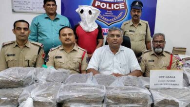 Telangana Railway police bust interstate ganja smuggling racket