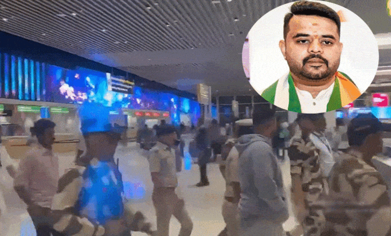 Ktaka Sex Video Scandal Prajwal Revanna Arrested From Bengaluru Airport