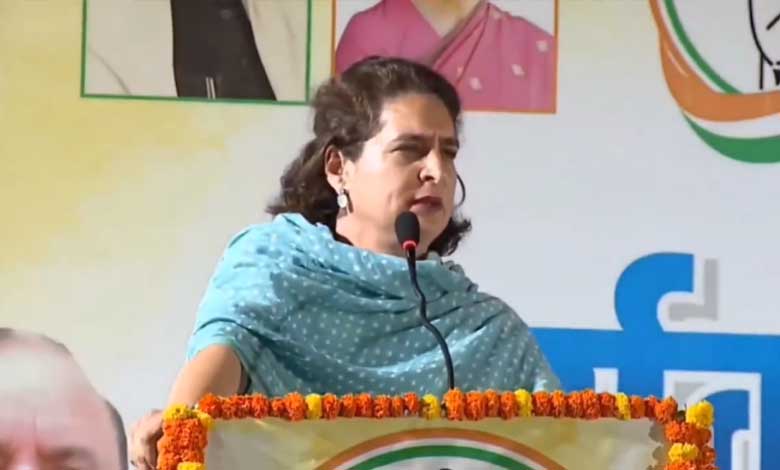 PM Modi's election speeches are hollow talk: Priyanka