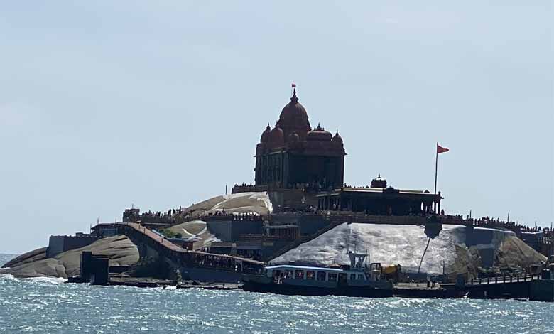 PM Modi reaches Kanyakumari for 3-day meditation at Vivekananda Rock Memorial