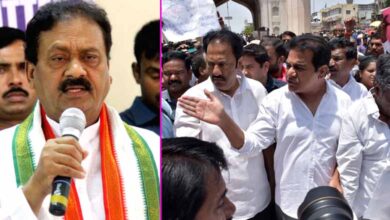 Mohd Ali Shabbir slams BRS over Telangana logo issue