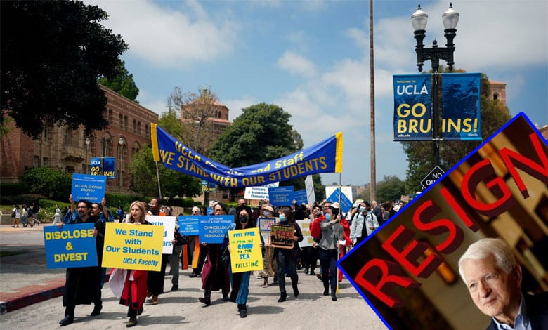 US: Hundreds of faculty, staff demand UCLA chancellor's resignation