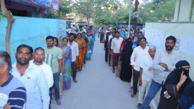 LS polls: 54.20 % voter turnout till 3 pm in 14 LS segments in Karnataka