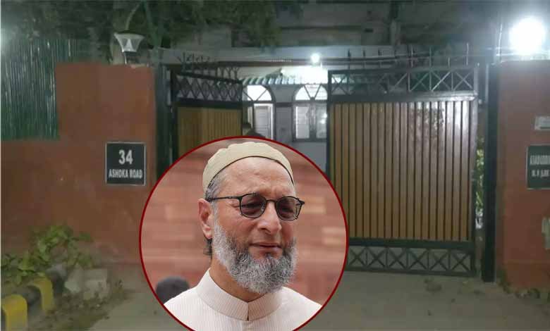 "This Does Not Scare Me": Asaduddin Owaisi's House Vandalised in Delhi