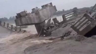 Newly constructed bridge collapses in Bihar, no casualties