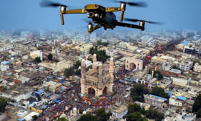 Hyderabad: Drone-based aerial GIS survey for mapping of properties commences in GHMC limits