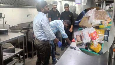 Expired Food Articles Discarded at China Bistro in Jubilee Hills: Video