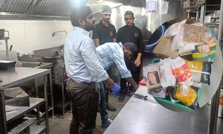 Expired Food Articles Discarded at China Bistro in Jubilee Hills: Video