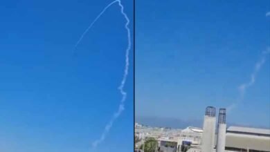 Hezbollah fires dozens of rockets into Israel